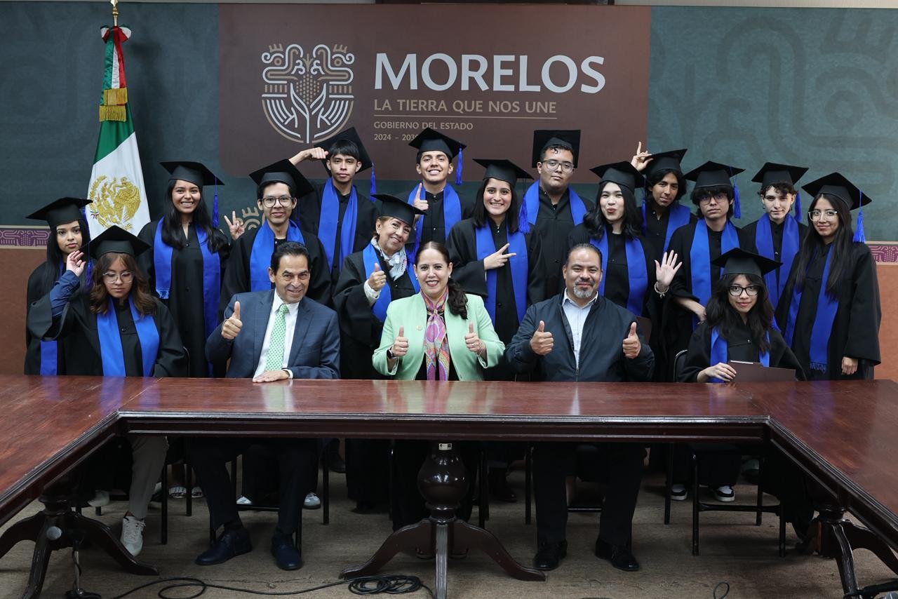 Gobierno de Morelos Amplía Oportunidades Educativas con Graduación de Preparatoria Abierta