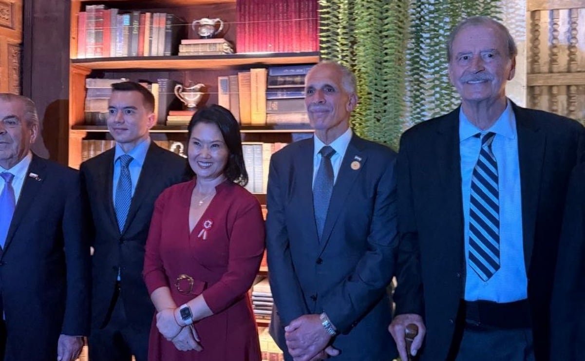 Fox se une a Keiko Fujimori, Noboa, Asfura y Abinader en defensa de la democracia y la libertad en América Latina