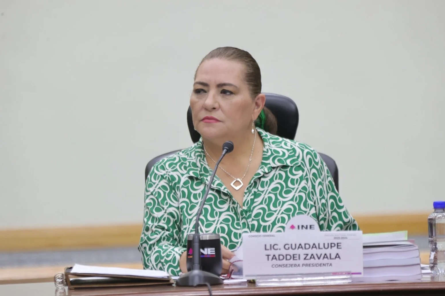 Taddei renuncia a la presidencia del INE tras presiones y apertura de investigación por irregularidades